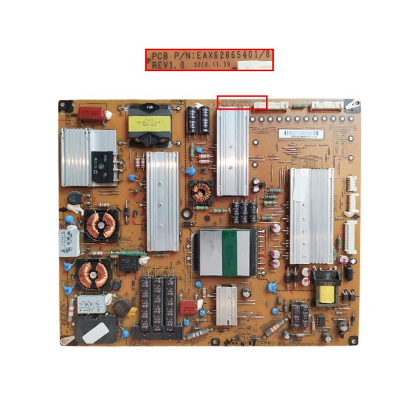 برد پاور تلویزیون ال جی مدل 47LV55000